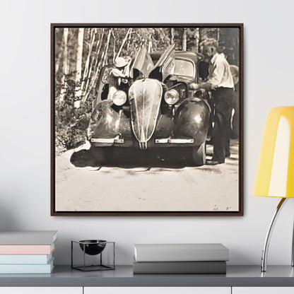 After The Black Hills 1939 Gallery Canvas Wraps Square Frame