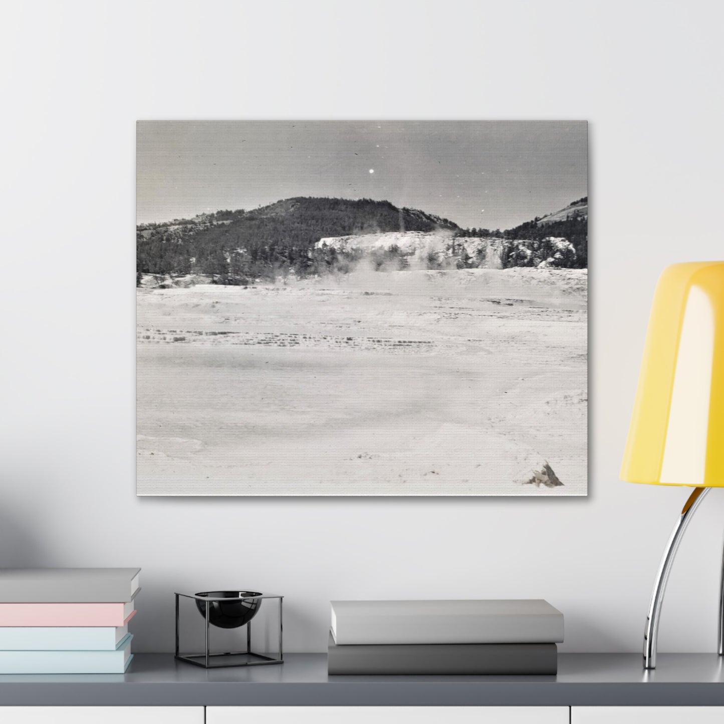 Mammoth Hot Springs Yellowstone Canvas Gallery Wraps