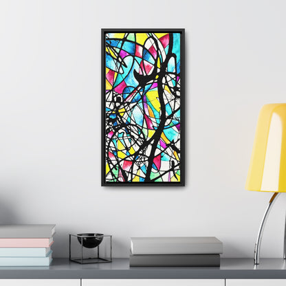 Kaleidoscope Gallery Canvas Wraps, Vertical Frame