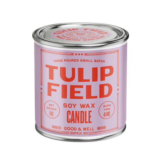Tulip Field Happy Place Candle - - Candles