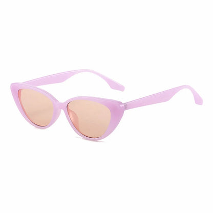 Retro Triangle Cat Eye Women Outdoor Sunglasses pink