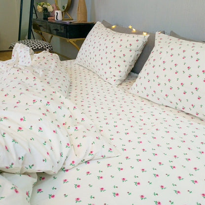 100% Cotton 4 Piece Bedding Set