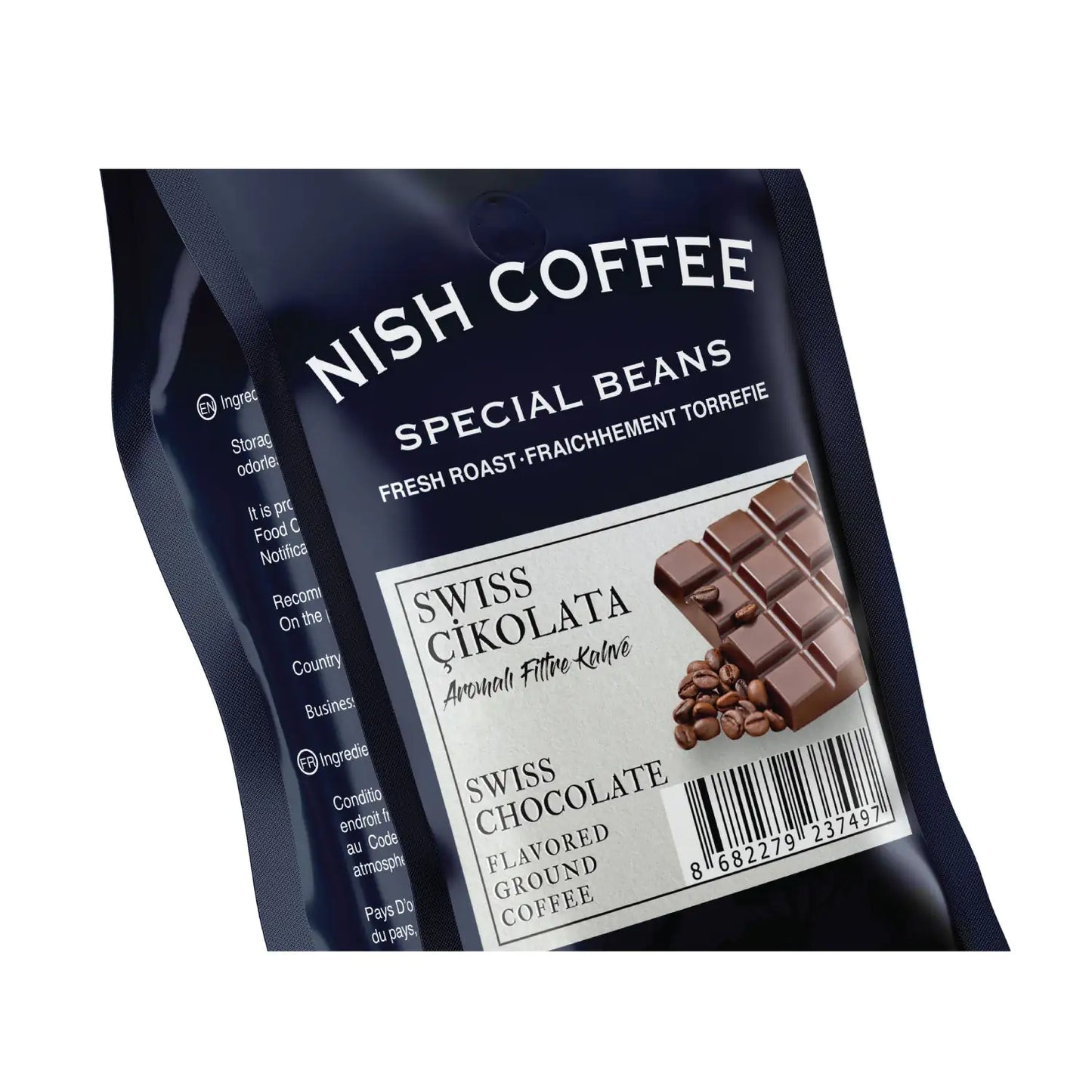 Nish Swiss Chocolate Flavored Filter Coffee 250 Gr - Kia Day Design