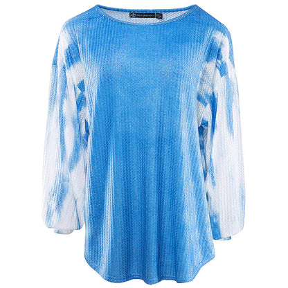 Tie-Dye Gradient Casual Women's Sweater - Kia Day Design
