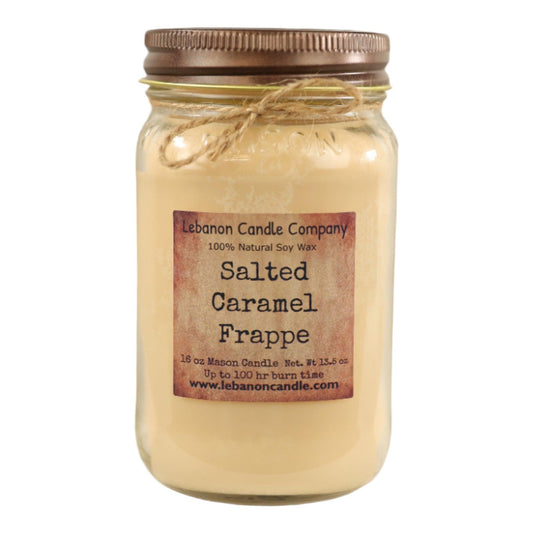 Salted Caramel Frappe Candle - - Candles & Melts