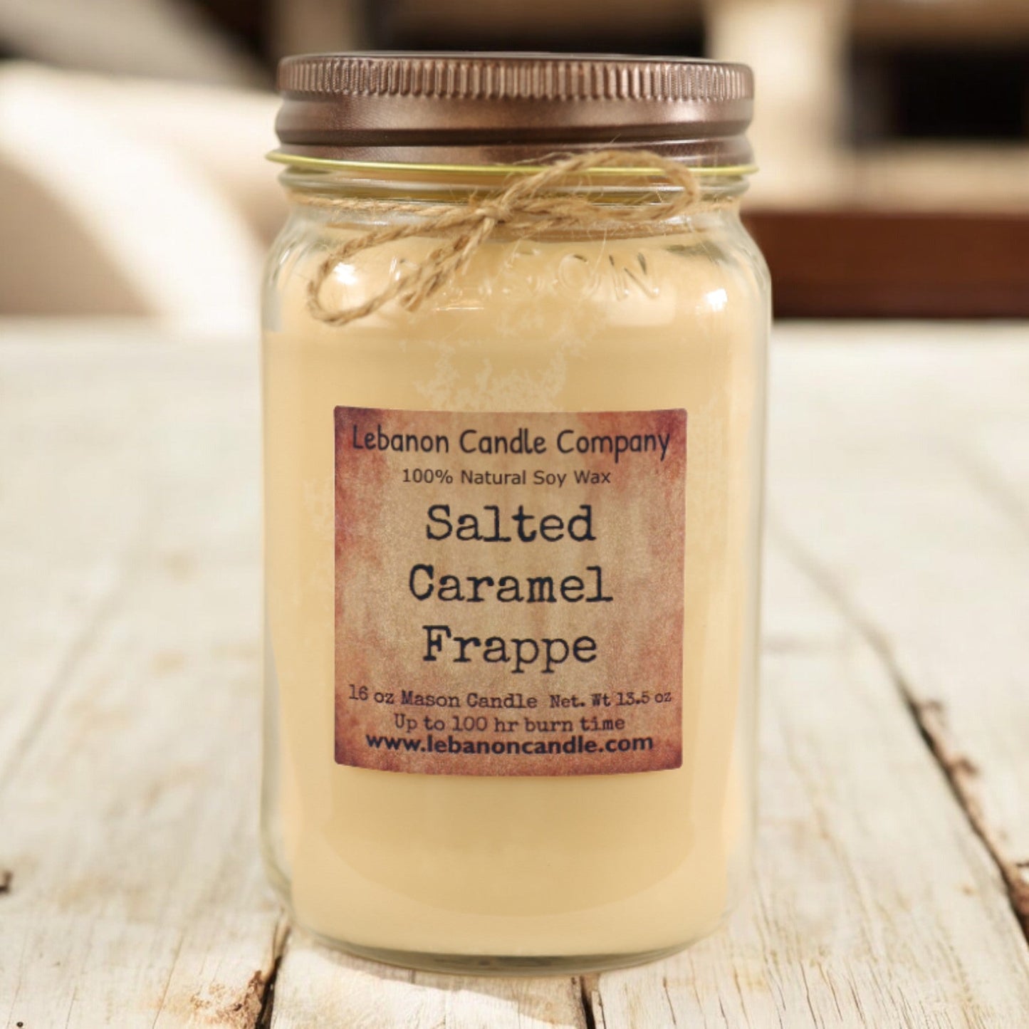 Salted Caramel Frappe Candle - - Candles & Melts
