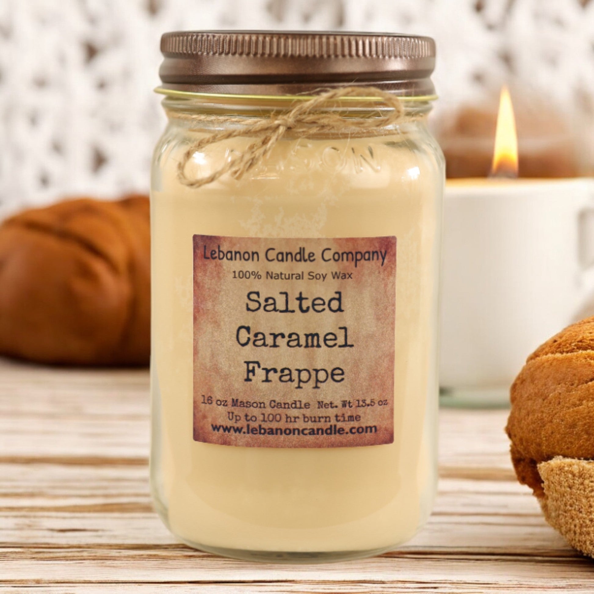 Salted Caramel Frappe Candle - - Candles & Melts