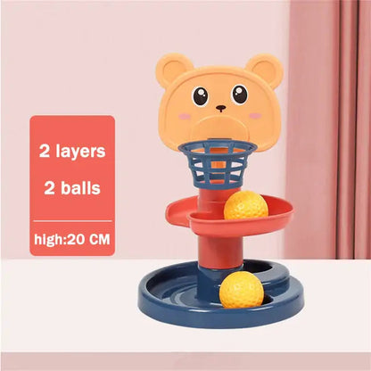 Baby Rolling Ball Toy Multicolor 2 Layers