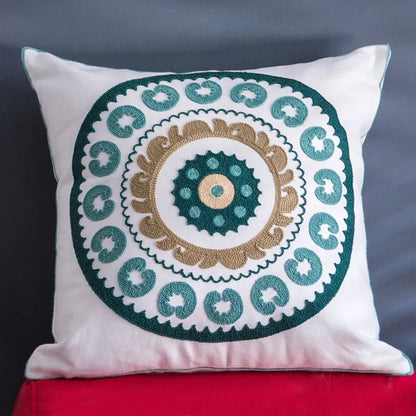 American Cotton Decorative Pillow Cover for Sofa Kia Day Design