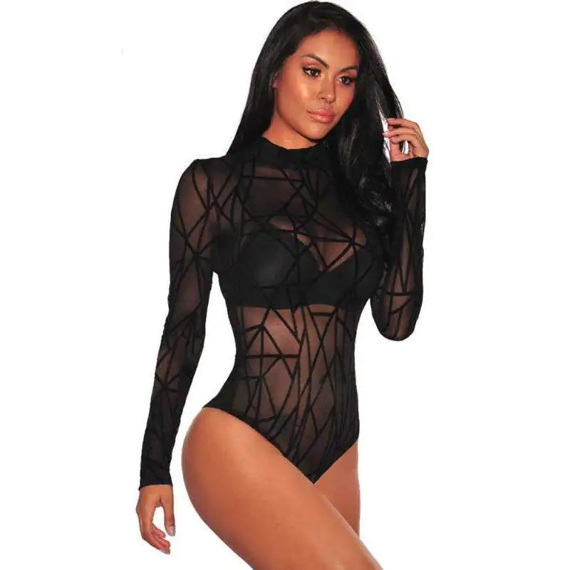 Sexy Sheer Bodysuit
