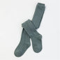 Solid Color Soft Knitted Baby Socks Green Medium