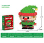Christmas Snowman Assembly Blocks - W1402 Elf - building toy