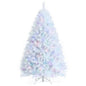 6 Feet Iridescent Tinsel Artificial Christmas Tree with 792 Branch Tips - Default Title -
