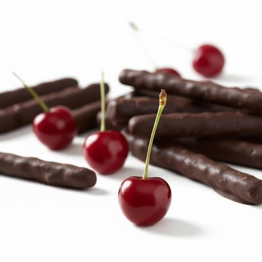 Andy Anand 60% Dark Chocolate Cherry Peel Vegan Gluten-Free 12oz Gift Box - - candy
