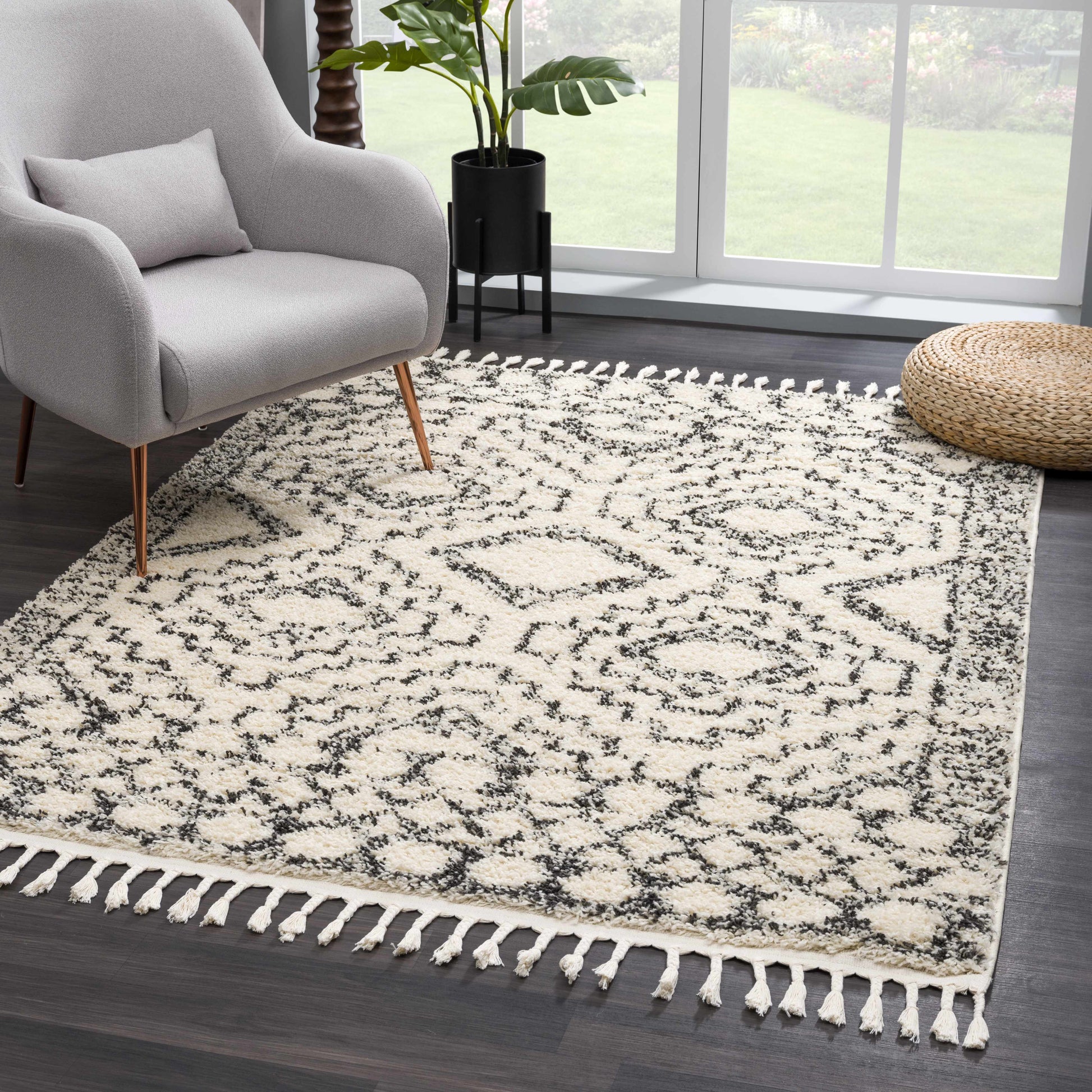 Buan Plush Area Rug - - Rugs