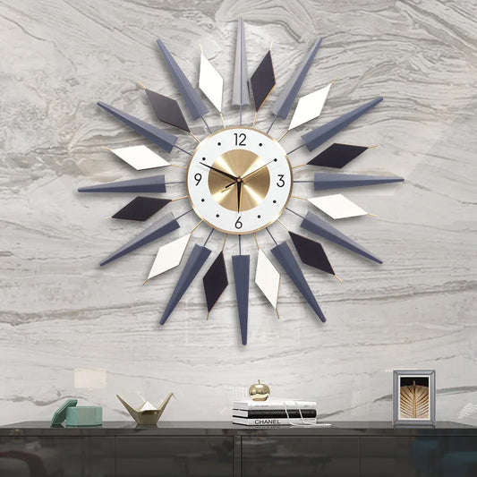 Abstract Modern Nordic Wall Clock Silent Wall Clock