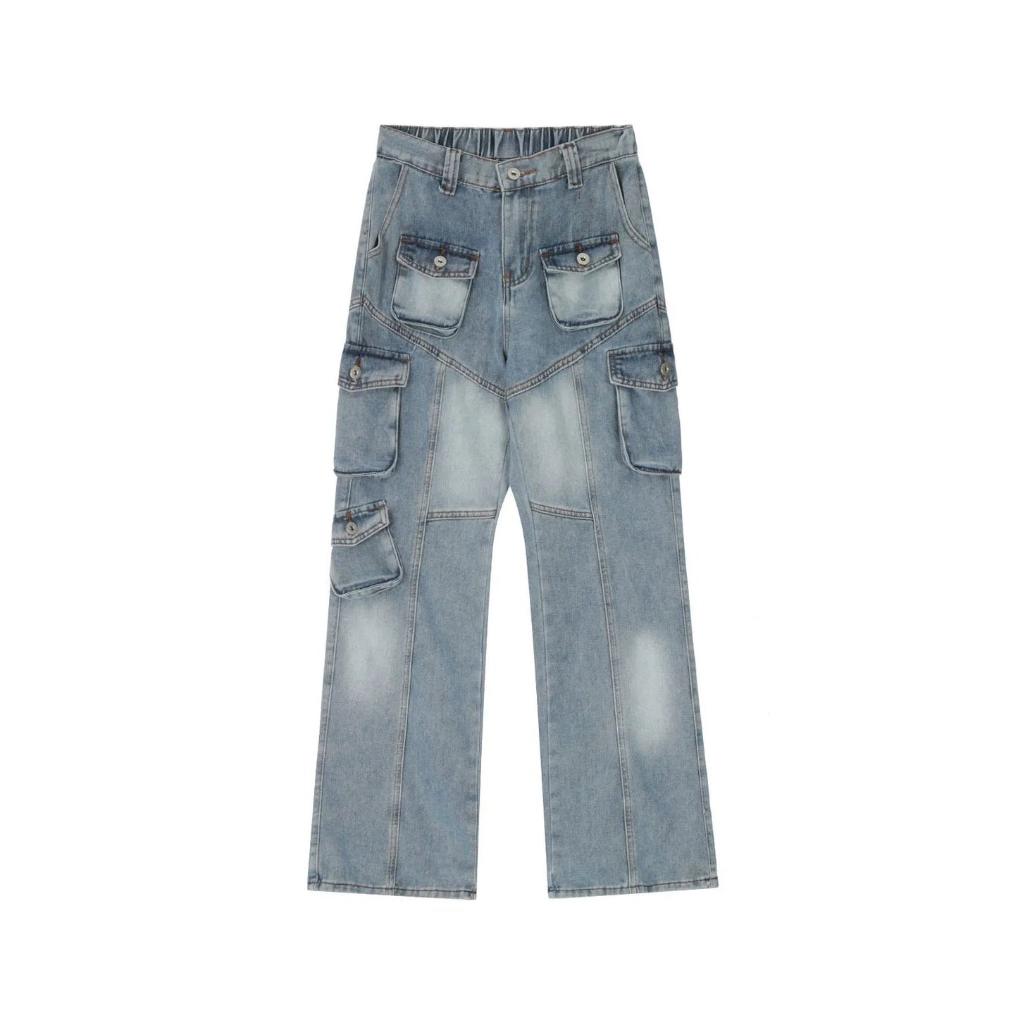 Denim Jeans Pants - Blue L - jeans