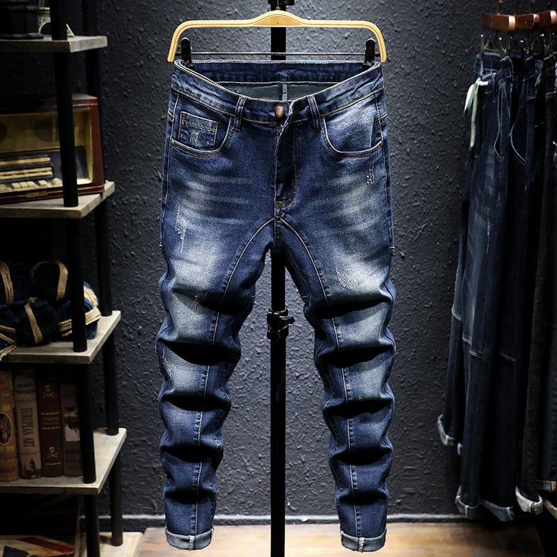 Mens Slim Blue Jeans - Blue 29 - jeans