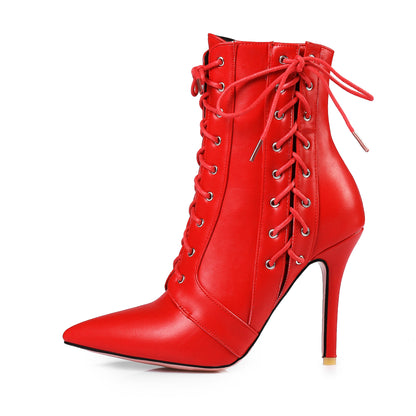 Stiletto High Heel Single Boots- Kia Day Design- {{Product type}}