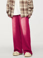 Men's Drawstring Wide Leg Comfort Pants - Rose Pink -