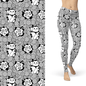 Lucky Cat Coloring Book Legging with Pockets and Sharpie Fabric Markers - No - Apparel