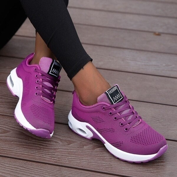 Womens Breathable Casual Running Shoes - - shoes