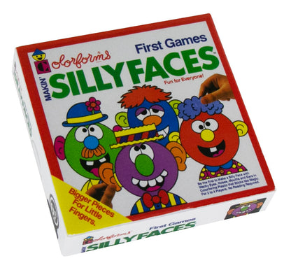 Worlds Smallest Colorforms Silly Faces - n a - toy