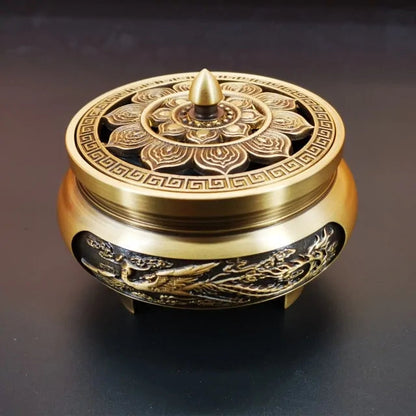 Antique Copper Incense Burner - Kia Day Design