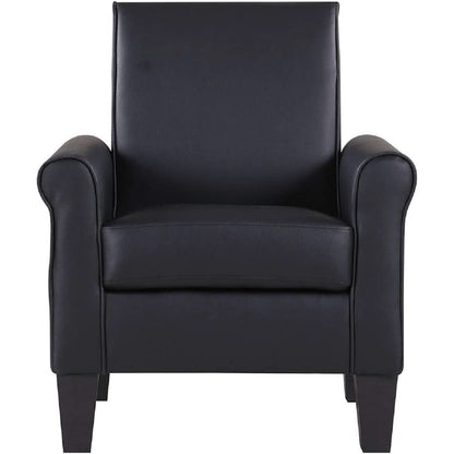 Black Accent Chair Modern Design For Living Room Furniture- ShipItFurniture- {{Product type}}