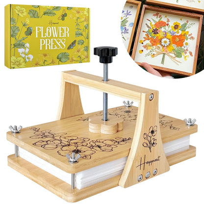 CraftFlora Large 6-Layer Flower Press Kit for Artisans - n a - flower press