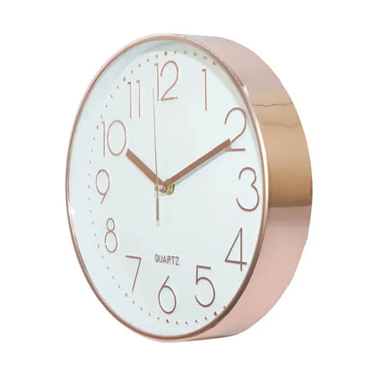 10 Inch Aesthetic Minimalist Large Mechanic Clock Wall