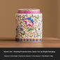Enamel Color Tea Storage Can - Enamel 8x7cm - Food Storage