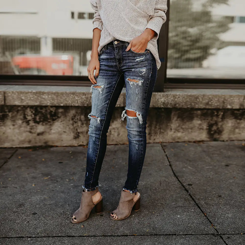 Womens Jeans Pants - Kia Day Design