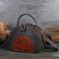 Vintage Genuine Leather Crossbody Handbag (One Piece)
