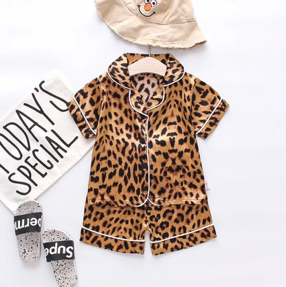 Childrens Pajamas Set Baby Suit