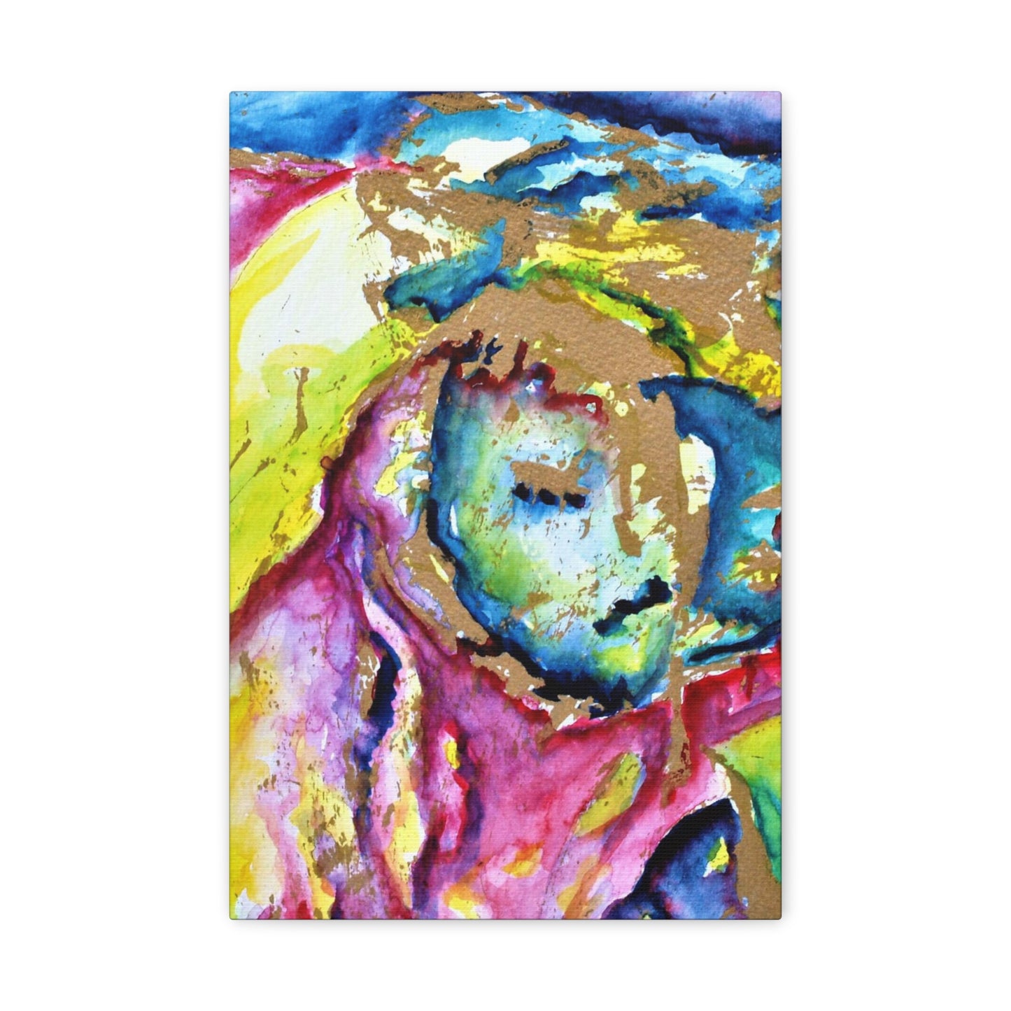 Mother's Face Canvas Gallery Wraps