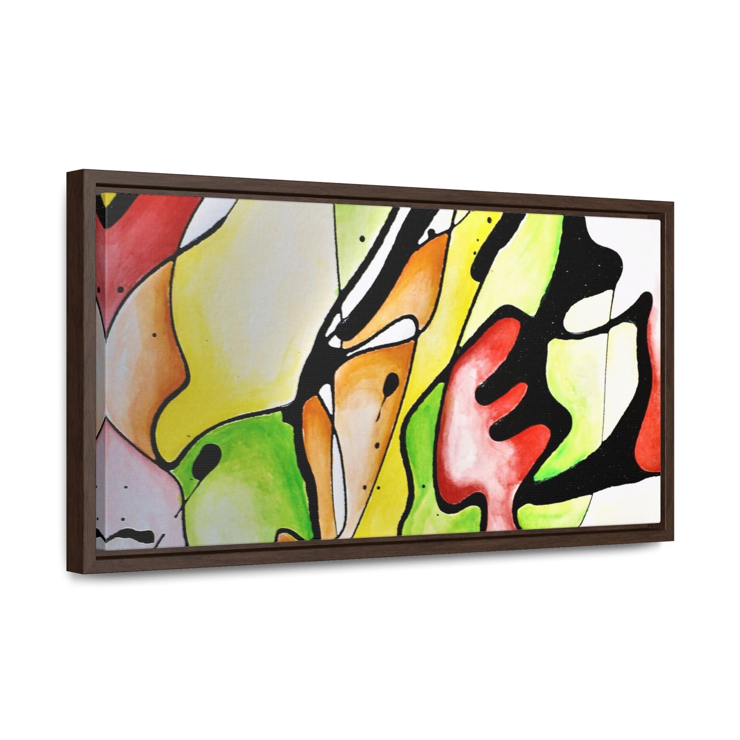 Red Mushroom Gallery Canvas Wraps, Horizontal Frame