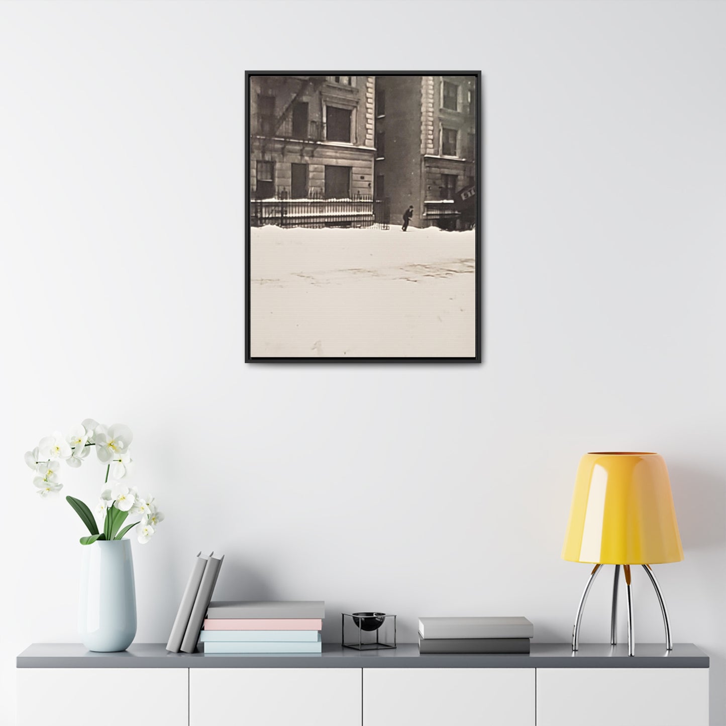 430 W. 119th St. New York Gallery Canvas Wraps, Vertical Frame