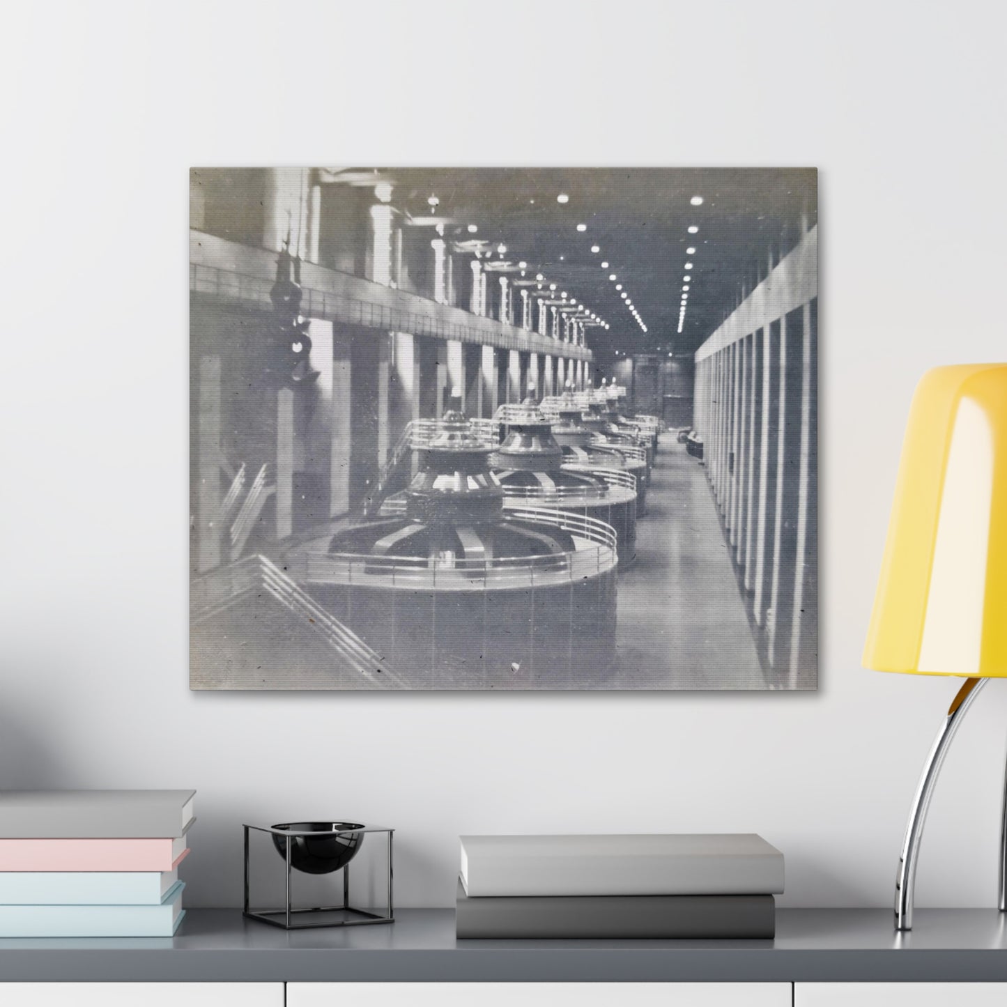 Boulder Dam Powerhouse Canvas Gallery Wraps