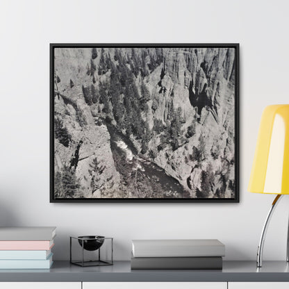 Cleopatras Needle Gallery Canvas Wraps Horizontal Frame 24″ x 20″ Black 1.25"
