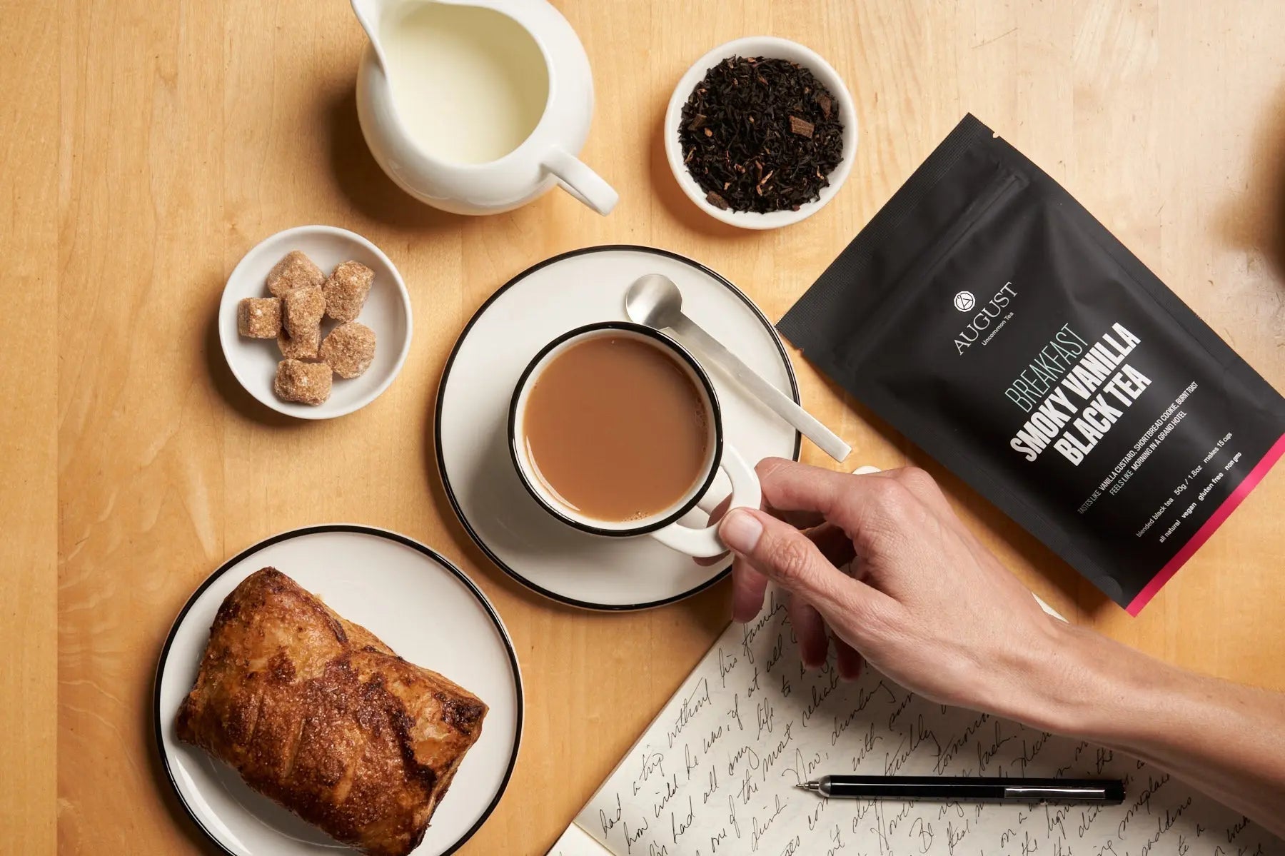 Breakfast - Smoky Vanilla Black Tea - - Beverages > Teas > Black Teas