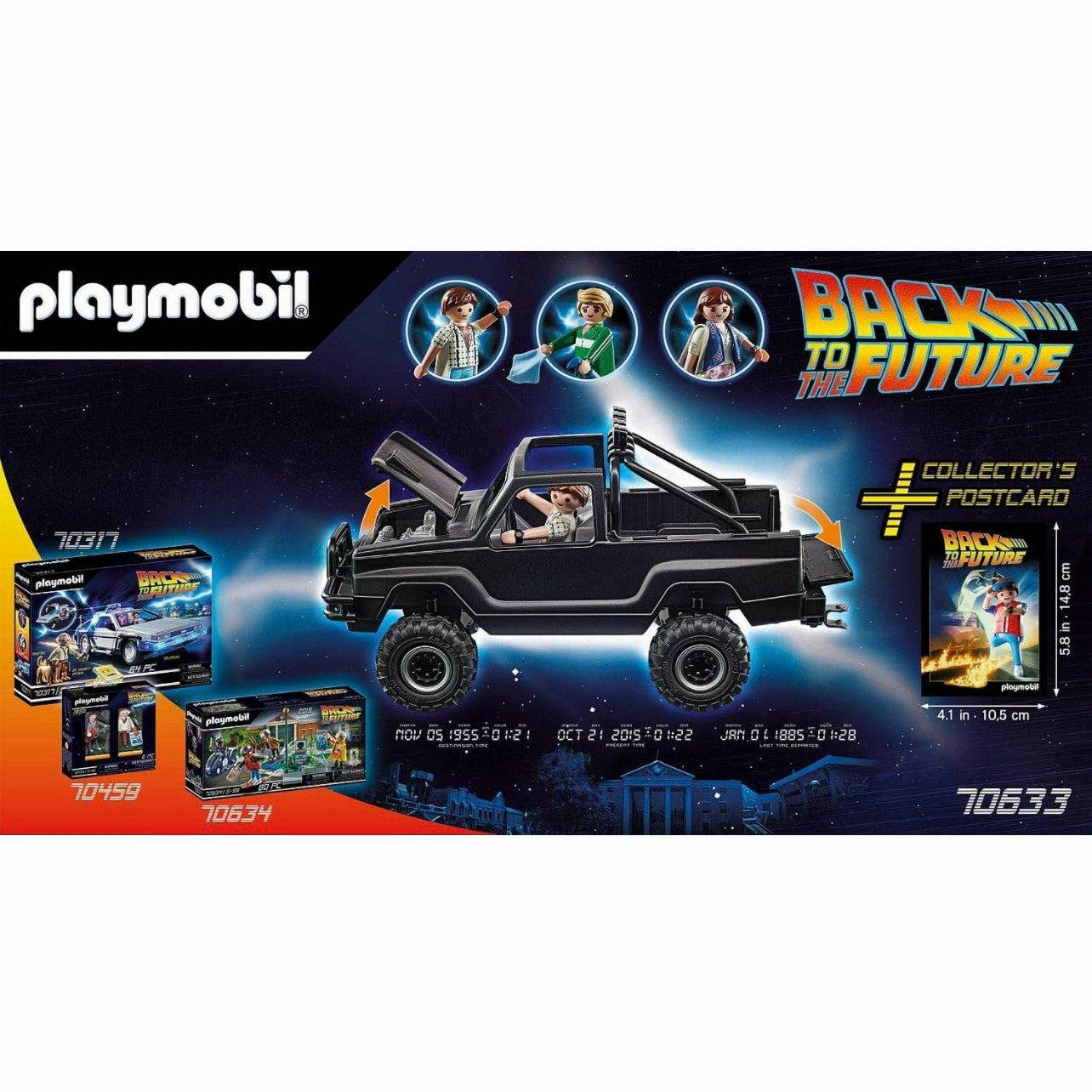 Playmobil Back to the Future 35-piece 1985 Marty's Pickup Truck playset- Back to the Future™- {{Product type}}