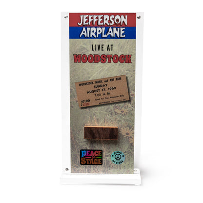 Woodstock Stage Artist Acrylic Frame- Peace Of Stage LLC- {{Product type}}