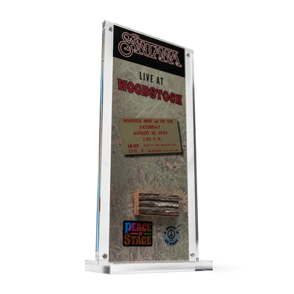 Woodstock Stage Artist Acrylic Frame- Peace Of Stage LLC- {{Product type}}