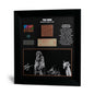 Limited Edition Jimi Hendrix Frame with Piece of 1969 Woodstock Stage and Original Ticket- Peace Of Stage LLC- {{Product type}}
