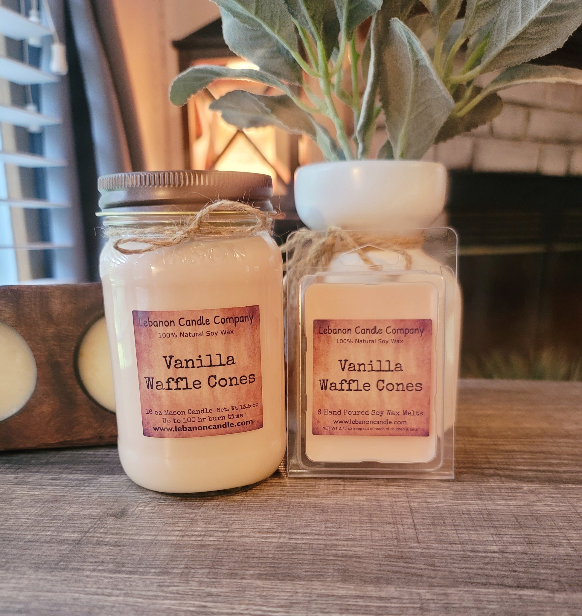 Vanilla Waffle Cones Candle - - Candles & Melts
