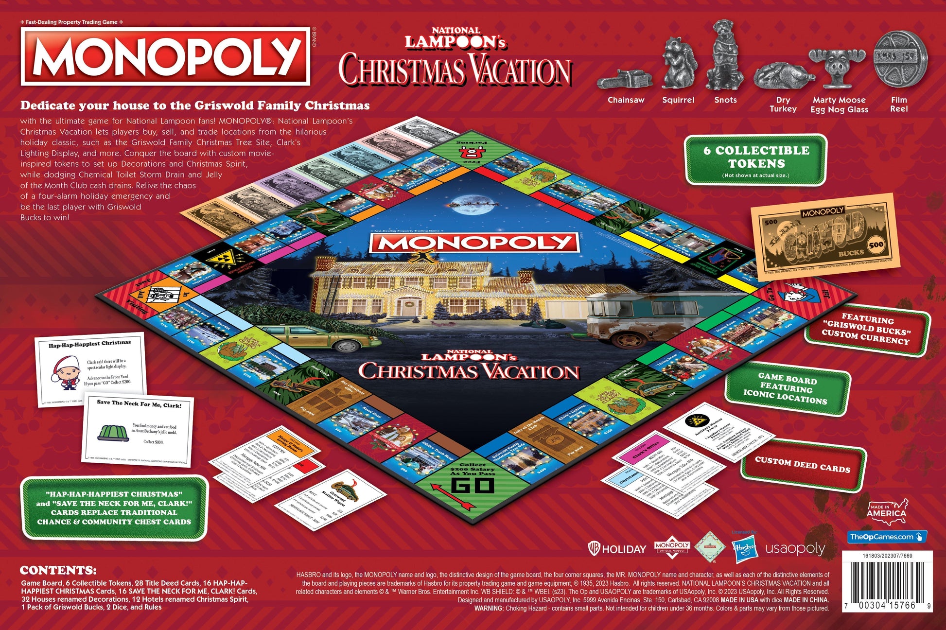 MONOPOLY® National Lampoon's Christmas Vacation - - Board Game