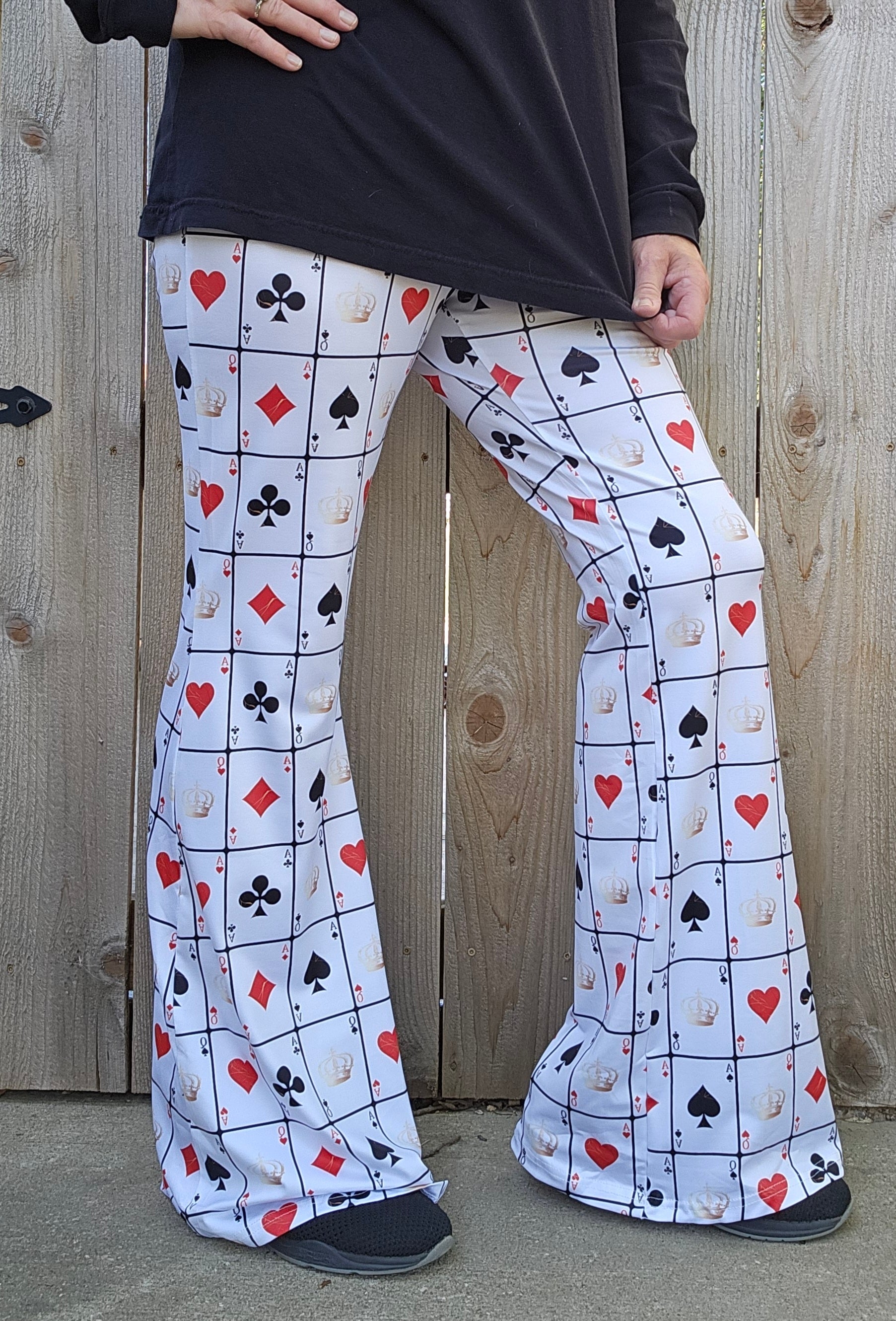 Baha Ranch Vegas Casino Flare Pants - - pants