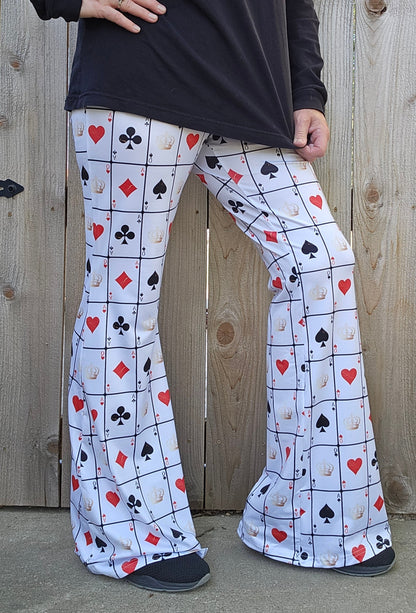 Baha Ranch Vegas Casino Flare Pants - - pants