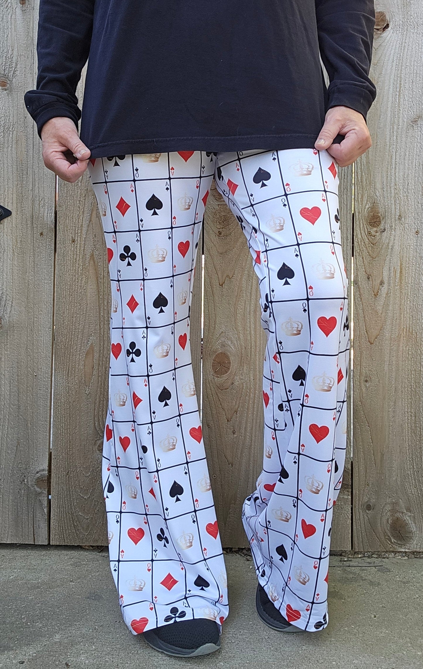 Baha Ranch Vegas Casino Flare Pants - - pants
